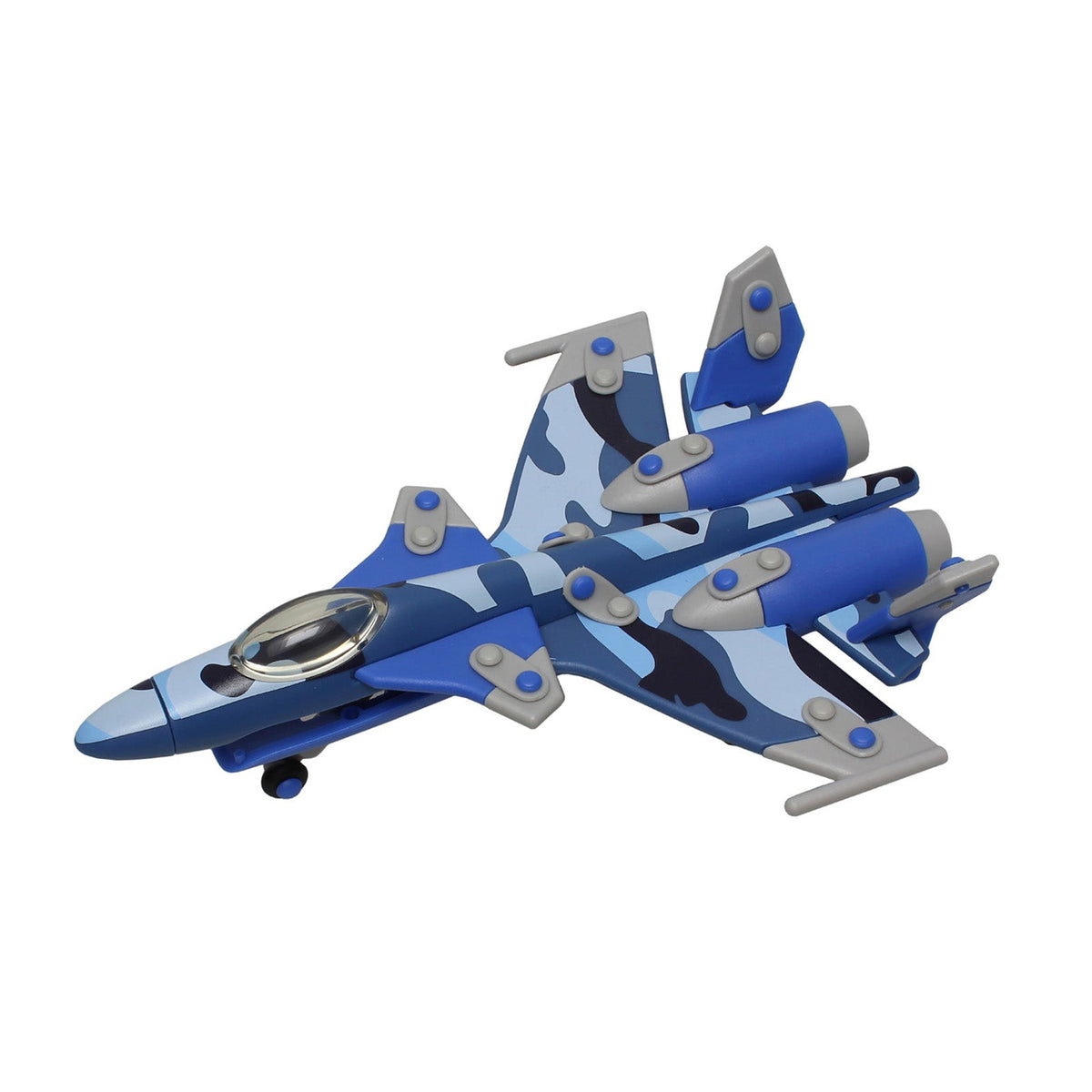 Kampfjet Camourflage blau