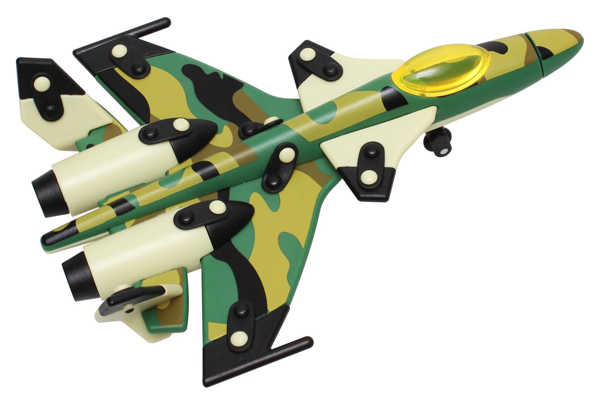 Kampfjet Camourflage grün