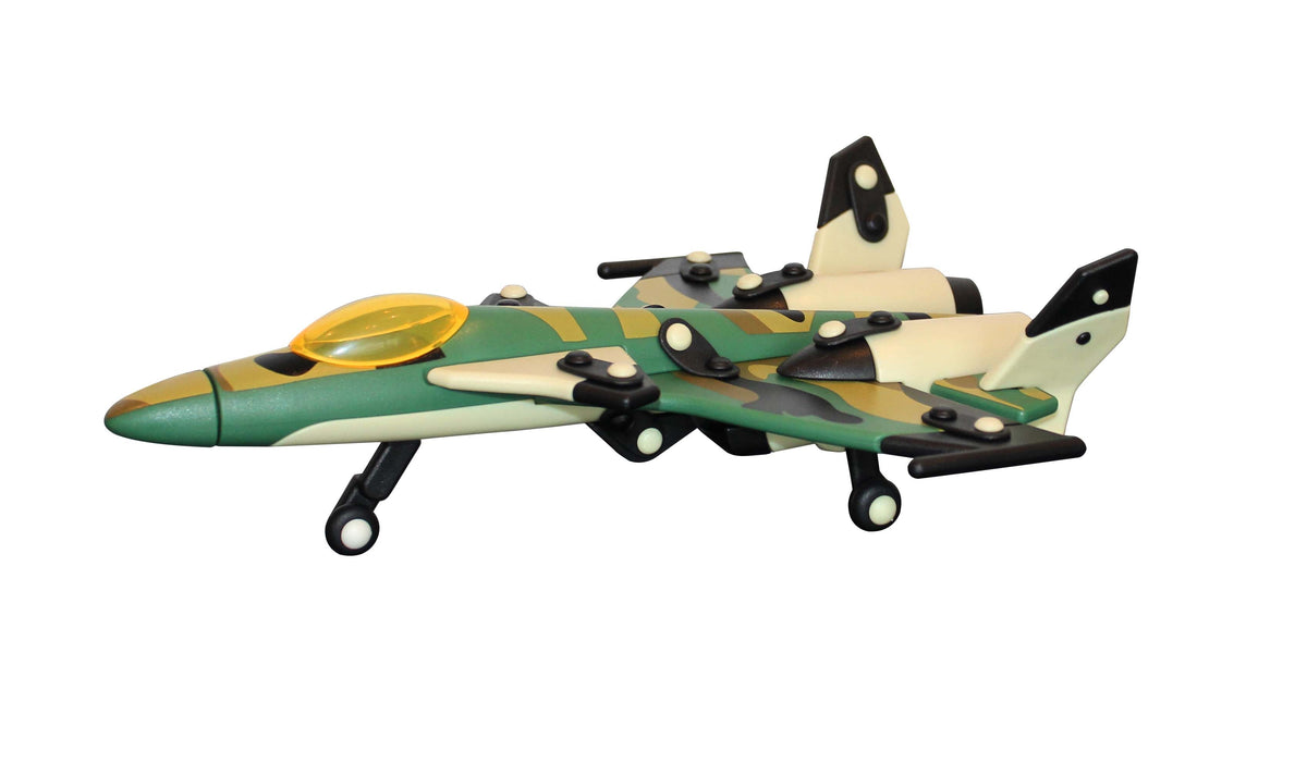 Kampfjet Camourflage grün
