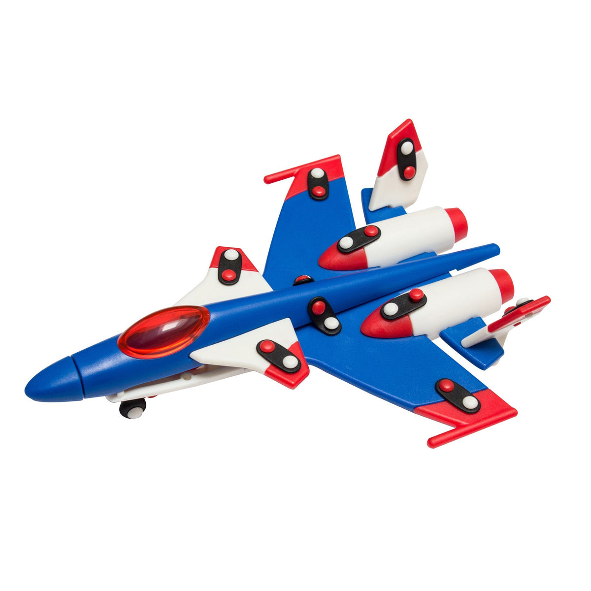 Kampfjet blau